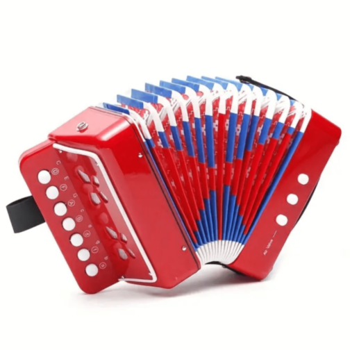 Acordeon Muzical pentru Copii cu 7 Clape (culoare aleatorie)