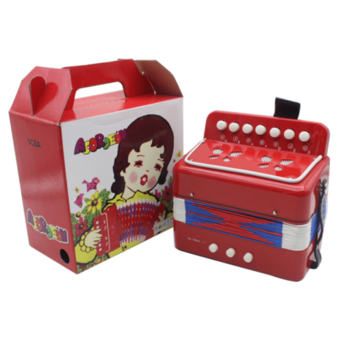 Acordeon Muzical pentru Copii cu 7 Clape (culoare aleatorie)