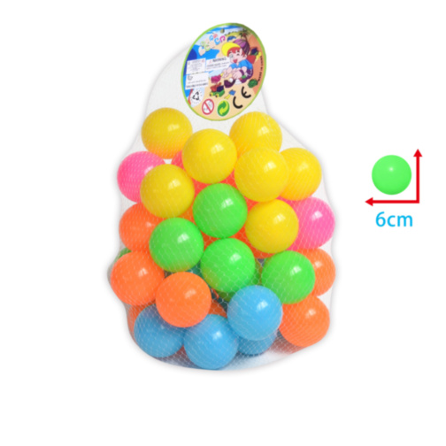 Set 50 Bile Colorate din Plastic