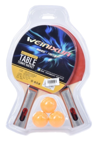 Set 2 Palete Ping Pong cu 3 Mingi