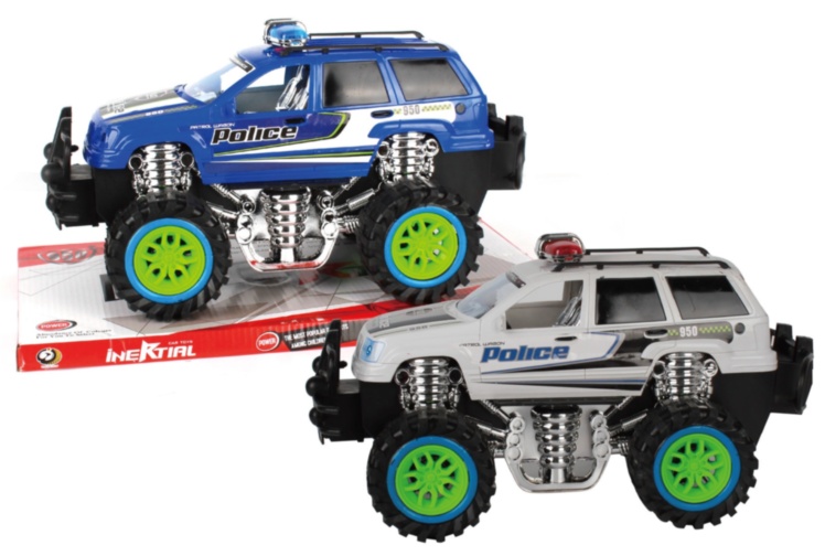 Mașina Off Road de Poliție cu Fricțiune, 40cm