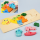 Puzzle Dinozaur din Lemn - Învață și Potrivește cu Cifre Colorate | image