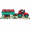Tractor cu Remorcă și Butoaie pentru Fermă