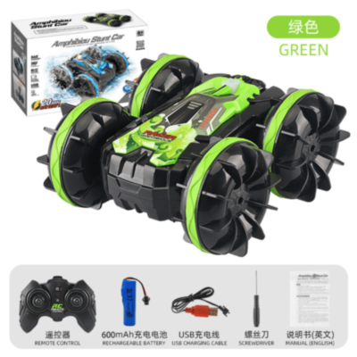 Mașinuță Amfibie cu Telecomandă 360° pentru Copii (culoare aleatorie) | image