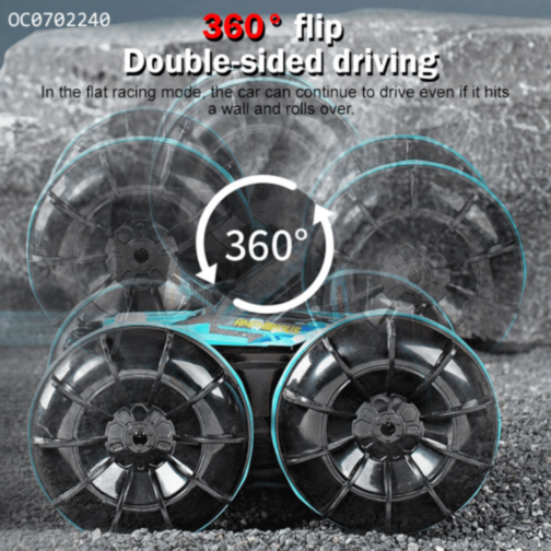 Mașinuță Amfibie cu Telecomandă 360° pentru Copii (culoare aleatorie) Mașinuță Amfibie cu Telecomandă 360° pentru Copii (culoare aleatorie)