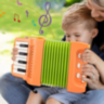 Acordeon Muzical pentru Copii cu Clape și Butoane (culoare aleatorie)