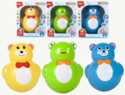 Jucărie interactivă bebe cu muzică și lumini (model aleatoriu) | image