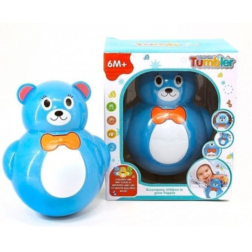 Jucărie interactivă bebe cu muzică și lumini (model aleatoriu)