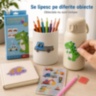 Set creativ cu stickere Diamond Painting pentru copii
