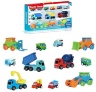 Set 12 Mașini și Utilaje de Construcție