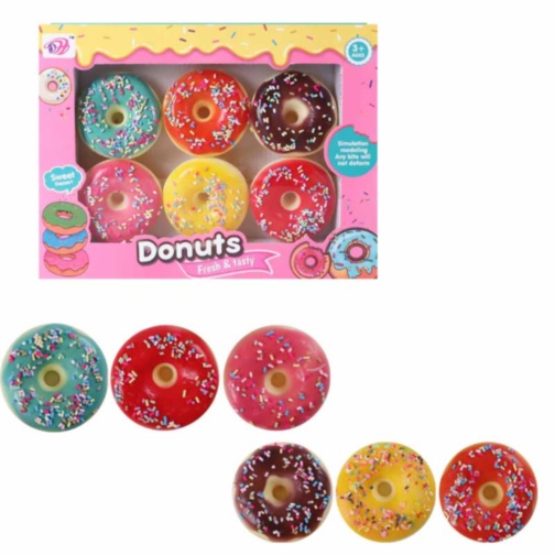 Set 6 Gogoși Design Realist din cauciuc