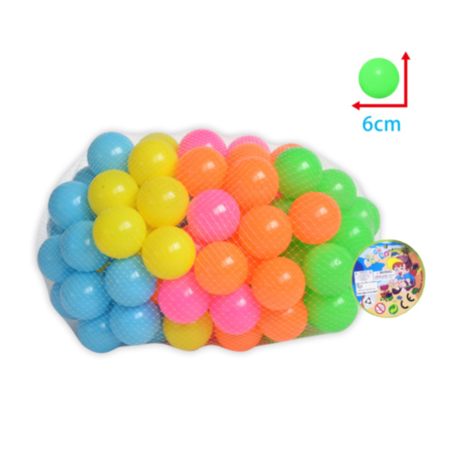 Set 100 Bile Colorate din Plastic