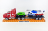Camion Transportator cu Mașini și Elicopter – Set Multivehicul pentru Joacă