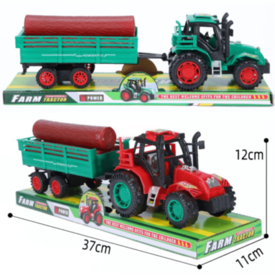 Tractor cu Remorcă pentru Lemne și Bușteni | image